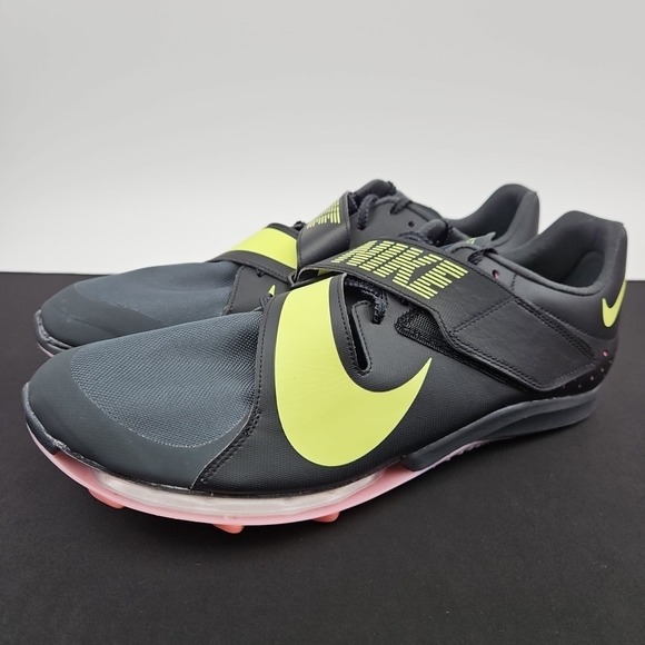 Nike Air Zoom LJ Elite Black Anthracite Track Spikes Mens Size 13 CT0079-001 - Picture 3 of 8